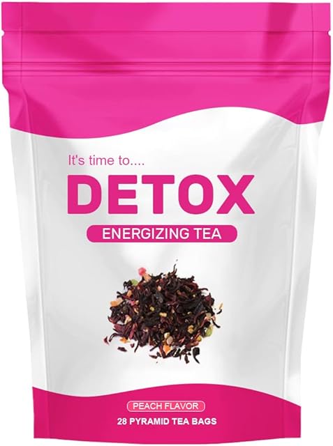 Herbal Detox Tea – Natural Cleansing Blend for Digestive Wellness | Caffeine Free & Easy to Brew Individual Tea Bags (1 Pack)