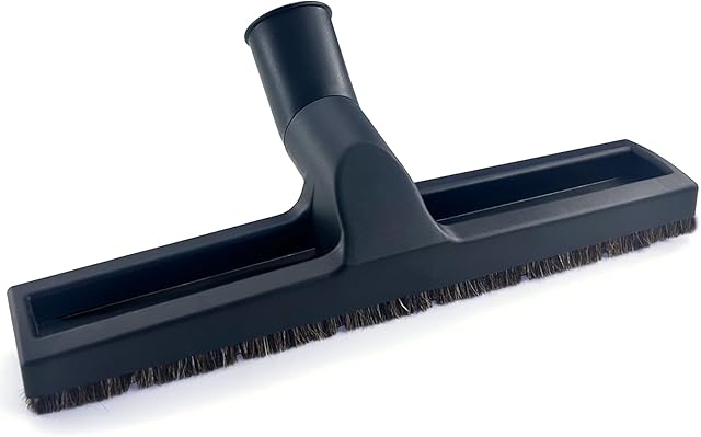 32mm 1 1/4 inches Vacuum Floor Brush Compatible with Universal Vacuum Cleaner Attachment, 360 Degrees Swivel Head Hard Floor Brush,Horse Hair Soft Bristles