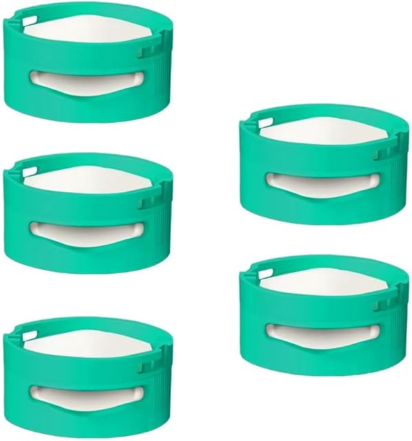 1541FC3000 Odor Neutralizer Technology Vacuum Replacement,5 Pack Vacuum Cleaner Accessories Cartridges Compatible with Shark AZ3000 AZ3002 HZ3000 HZ3002 IZ862H IZ562H ZD550