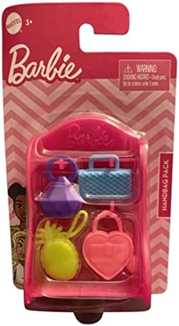 The Barbie- Handbag Pack - Shelf with 4 Handbags