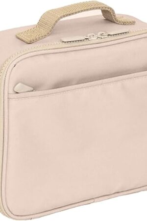 3 Sprouts Lunch Bag for Kids, Boys & Girls – Insulated Lunch Box for Boys and Girls – Perfect for School and Travel - Loncheras Para Niños y Niñas - Taupe