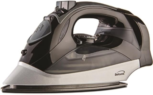 Brentwood MPI-59B Power Steam Iron Nonstick Blck, Medium, Multicolor