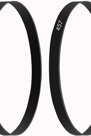 2 PCS Vacuum Belts 562289001 Replacement Belts for Hoover Windtunnel T-Series, Fit UH70200 UH70210 UH70105 UH70120 UH71214 UH71215 UH71250 UH72600, Replace Part AH20065,12.8 x457 Flat Belts
