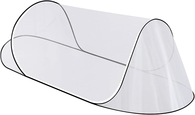 77 * 30 * 23 Inch Large Pop Up Mosquito Tent, Portable Foldable Mosquito Net for Bed Camping Travel Patio