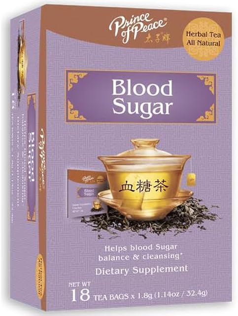 Blood Sugar Herbal Tea, 18 Count Tea Bags, 2 Pack