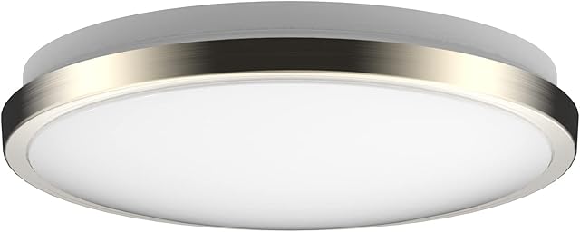DYMOND LED Ceiling Light Flush Mount 10 Inches 4000K Natural Daylight