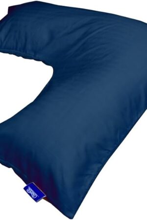 Contour Products L Pillow Case, Navy, Made Specifically for The Contour Products L-Shaped Body Pillow