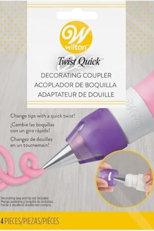 Wilton Twist Quick Decorating Coupler, 4-Pieces
