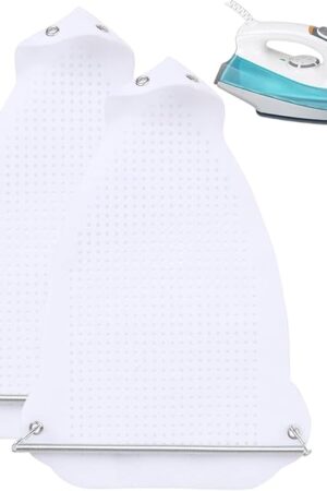 Civilizek Cover Shield, 2025 Universal Iron Protective Cover Shield, Iron Safe Slip-On Ironing Shoe - Prevents Scorching, Sticking & Shine, 23x15.5cm/9.05x6.1''(Approx) (2pcs)