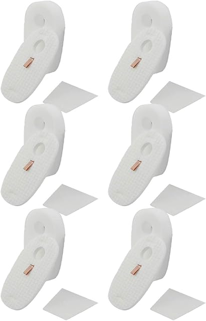 Dttery 6 Pack Filters Replacement for Shark Rocket DeluxePro TruePet Vacuum HV319Q, HV320, HV321, HV322, HV324Q, HV325, UV330, UV422 Part 1080FTV320 1084FTV320