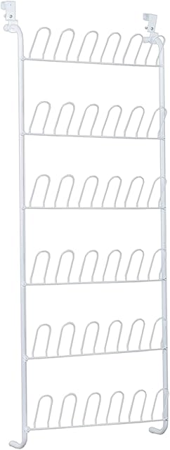 ClosetMaid 8040 18-Pair Over-the-Door Shoe Rack