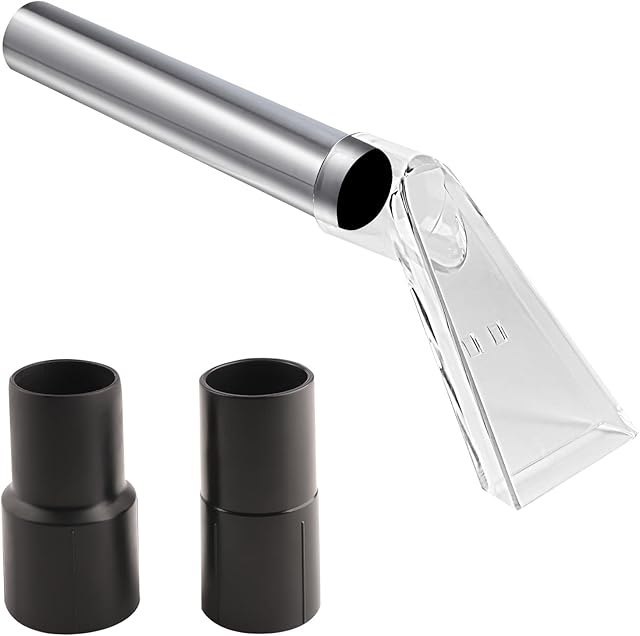 Carpet Vac Extractor Attachment-Tool - Cleaning Vacuum Clear Upholstery Car Detailing Turn Shop Vac into an Extractor