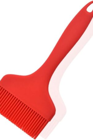 Basting Brushes Silicone Heat Resistant Dishwasher Safe Oil Brush Silicone Pastry Brush Perfect for BBQ Grilling Cooking Barbecue Baking Butter Kitchen (1pcs large Basting Brushes Silicone)