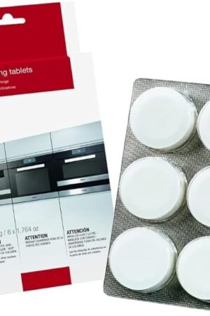 Descaling Tablets for Fully Automatic Coffee Machines Versatile Cleaning Solution for Stoves, Steam Ovens, and Ovens (6 Count)