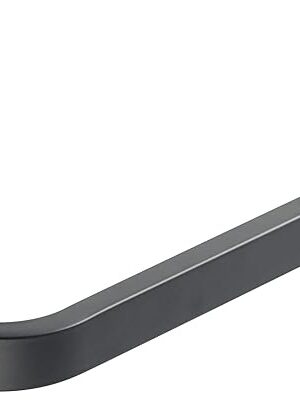 Bathroom Towel Bar, 10 inch Towel Racks for Bathroom Wall Mounted, SUS304 Stainless Steel Heavy Duty Towel Holder Bathroom Accessories Modern Home Decor, Matte Black Finished