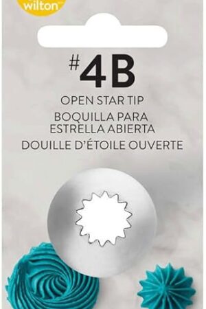 Wilton Decorating Tip, No.4B Star