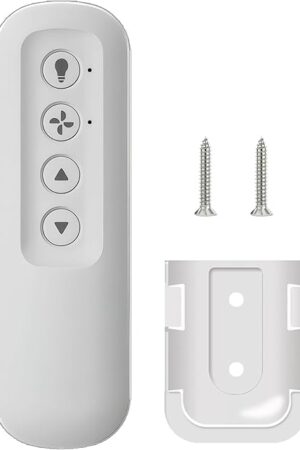 99813 Ceiling Fan Remote Control for Hunter fan remote replacement 3-Speed and Light Dimmer with Wall Bracket,Replace Hunter 99770 99392 99118 99123 99188