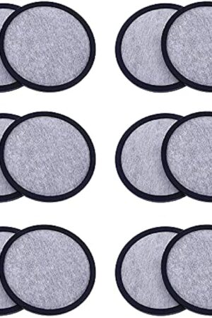 12-Pack Replacement Charcoal Water Filter Discs for Mr. Coffee Brewers Coffee Machines