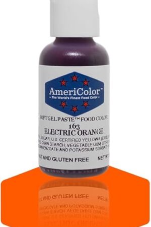 Americolor Soft Gel Paste Food Color, 0.75 Ounce, Electric Orange