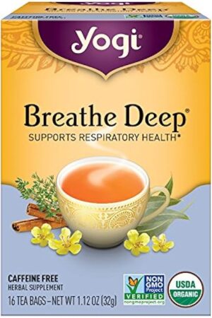 Yogi Tea, Breathe Deep, 16 Count, Packaging May Vary