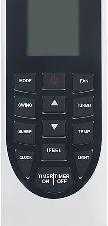 YAN1F YAN1F1 Replace Remote Control Compatible with GREE TOSOT YMGI AC A/C Air Conditioner YAN1F6F YAN1F1F VIR09HP115V1A VIR12HP115V1A VIR09HP230V1A VIR12HP230V1A VIR18HP230V1A