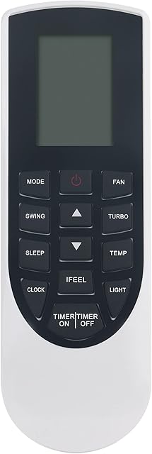 YAN1F YAN1F1 Replace Remote Control Compatible with GREE TOSOT YMGI AC A/C Air Conditioner YAN1F6F YAN1F1F VIR09HP115V1A VIR12HP115V1A VIR09HP230V1A VIR12HP230V1A VIR18HP230V1A