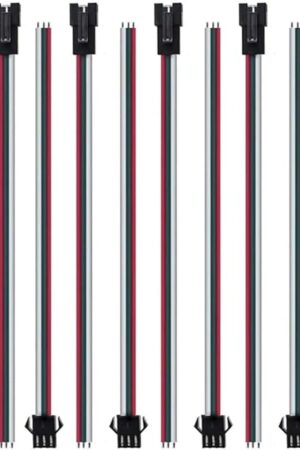 10 Pairs 3pin JST SM Female/Male Connectors 15cm 22AWG Wire for WS2812B WS2812 WS2811 SK6812 LED Strip Light