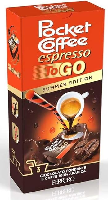 CAIYA Pocket Coffee Espresso To Go da 64,8 ml - Confezioni Contenenti 3 Pezzi
