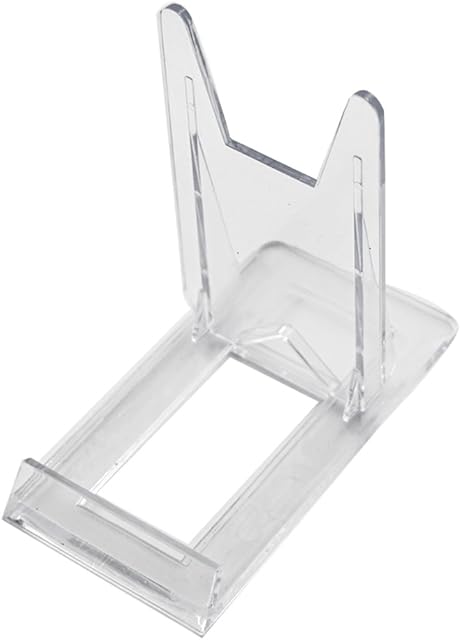 Artliving Two Part Adjustable Clear Acrylic Plastic Display Stand Easel (set of 6)
