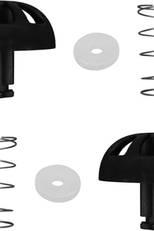 2-Pack Coffee Replacement Brew Basket Spring Loaded Stopper Kits Fits For Mr. Coffee Hamilton cuisinart coffee maker parts, Parts Number 990117900 990237500 Coffee Machine Accessory