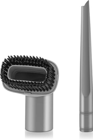 Dust Brush and Crevice Tool Compatible with Shark Navigator Lift-Away Vacuum Cleaner Models NV350, NV352, NV355, NV356E, Compare to Part No.112FFJ