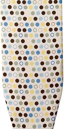 2 Pcs Ironing Board Cover Cotton Iron Cover Resist Scorching and Staining Elastic Edges for Home, Laundry Rooms, Dorms (M,90 * 30cm)