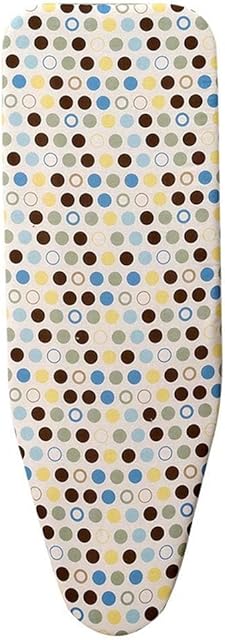 2 Pcs Ironing Board Cover Cotton Iron Cover Resist Scorching and Staining Elastic Edges for Home, Laundry Rooms, Dorms (M,90 * 30cm)