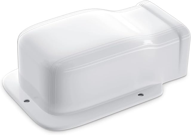 3" Entry Wall Cover Line Cover Set Parts PVC Accessory for Decorative for Ductless Mini Split, Central AC and Heat Pumps