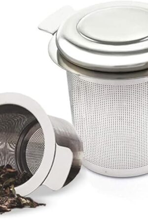 VAHDAM Classic Tea Infuser | 18/8 Stainless Steel Loose Leaf Tea Steeper & Diffuser | Gift for Him/Her