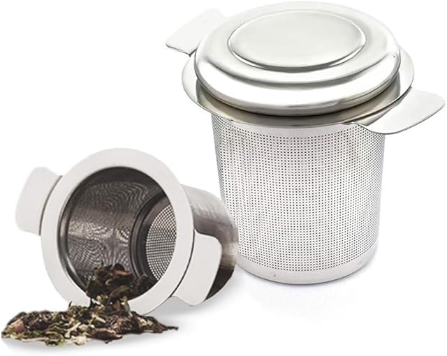 VAHDAM Classic Tea Infuser | 18/8 Stainless Steel Loose Leaf Tea Steeper & Diffuser | Gift for Him/Her