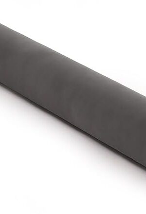 Body Pillow for Adults – Long Bolster Pillow for Bed, Round Cuddle Pillow, Full Support for Side Sleepers,47 x 7.87 Inches,Steel Gray