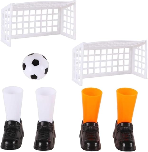 The 1 Set Finger Soccer Game Set with Two Goals for Fans Club Party Gifts - Football Products, Soccer Games, Toy Football