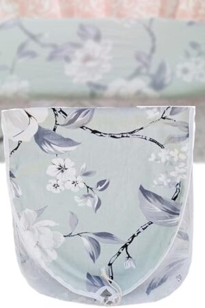 Cotton Ironing Board Cover and Pad Standard Size 12x30 12x36 14x40 14x43 15x48In Iron Board Cover with Heat Reflective Thick Padding (Color : Flowers, Size : 12x30In(80x30cm))