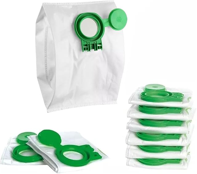 8-PACK 8120ER Vacuum Cleaner Bags for Sebo Airbelt D1,D4&D Series Premium Canister Vacuum Filter Dust Bags