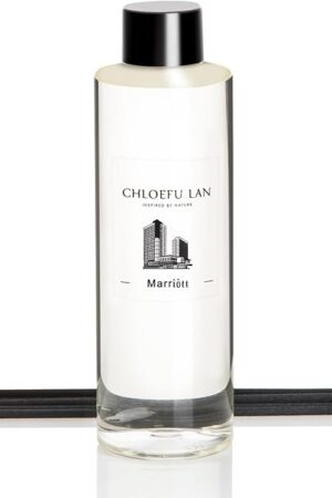 Chloefu LAN Hotel Scented Oil Diffuser Refill 200ml/6.76 fl oz Natural Essential Scented Oil - Best for Aromatherapy, SPA and Home, 0% Alcohol, Unique Blend to Promote Sleep & Relieve Stress