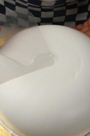 5PCS Flexible Transparent Plastic Cake Scraper Smoother for Bread Pastry Chef Bakery Cake Decorating Supplies