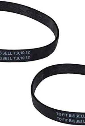 2 BISSELL ORIGINAL BELTS TO FIT 7, 9, 10, 12,14,16 VACUUMS