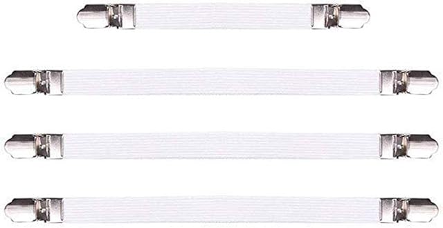 4 PCS Elastic Fastener Adjustable Ironing Board Cover and Pad