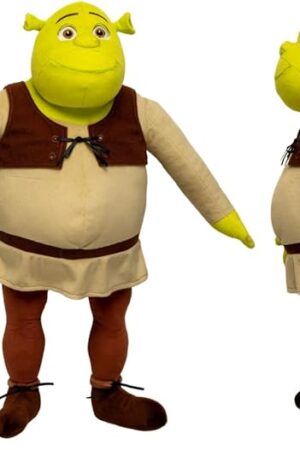 Collectibles DreamWorks Shrek Bedding Super Soft Cozy Decorative Cuddle Pillow, (Officially Licensed Product) By Franco