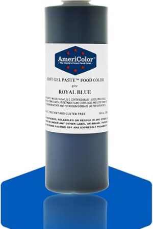 Americolor Soft Gel Paste Food Color, 13.5-Ounce, Royal Blue