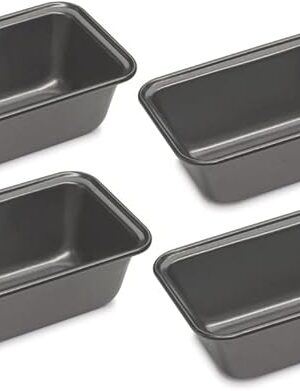 Cuisinart CMBM-4LP Mini Loaf Pan 4 Count (Pack of 1)
