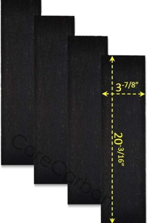 4-Pack Pre-Filter Designed to Fit Honeywell Quiet Clean Air Purifier - Models HFD070, HFD120, HFD-120, HFD-120-Q, HFD123, HFD-123-HD, HD123, HFD140, HFD140BWM, HFD230, HFD230B, & MORE