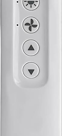 99813 99770 for Hunter Fan Remote Replacement Only Fit for 434MHz 3-Speed Hunter Receiver, 3-Speed Ceiling Fan Hand Control, Dove Grey, Five Year Free Replacement