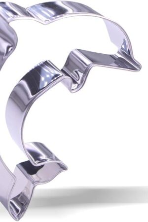 4 inch Dolphin Cookie Cutter - Stainless Steel